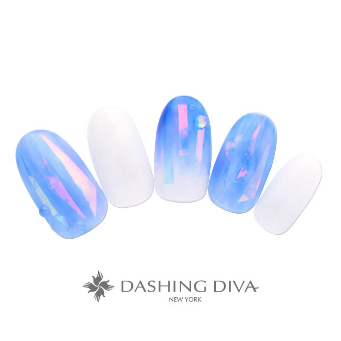 指先に雨粒をキャッチ みずみずしい水滴ネイル E06 23 ネイルデザイン ネイルサロンのダッシングディバ Dashing Diva