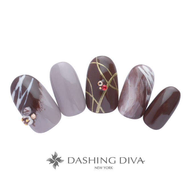 ギフトのようなボンボンショコラをイメージした華やかデザイン(L01-CP2-P11)