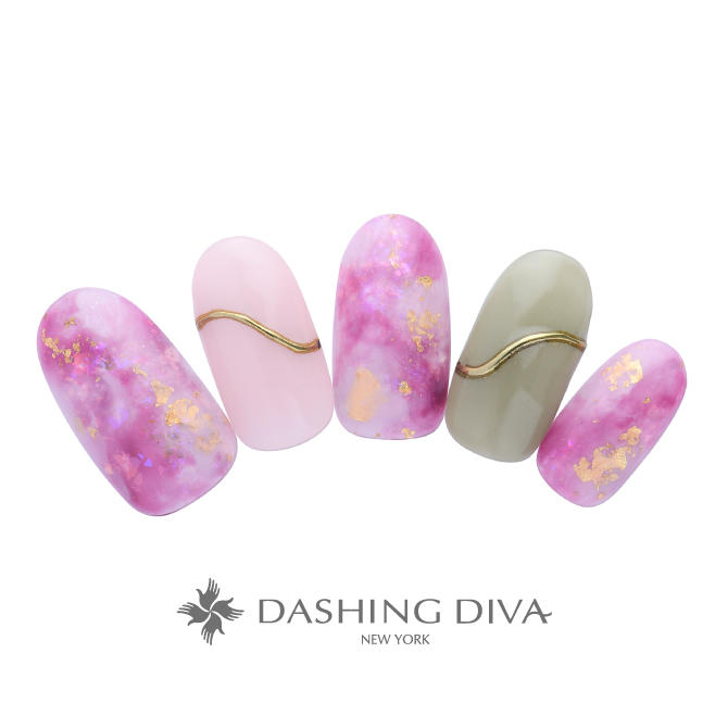 溶け合うタイダイに、光を描くミラーラインのアクセント (L02-CP1-ST13)