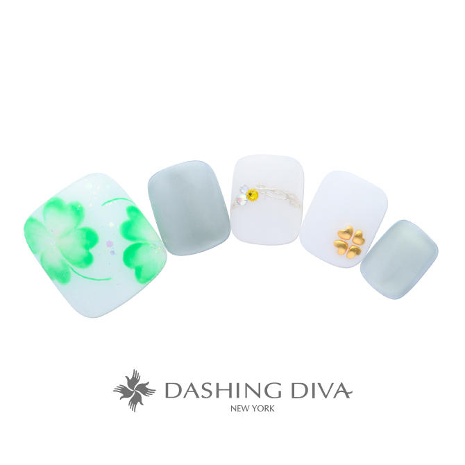 爽やかなクローバーアートで幸運をチャージして (L02-CP1-P14)