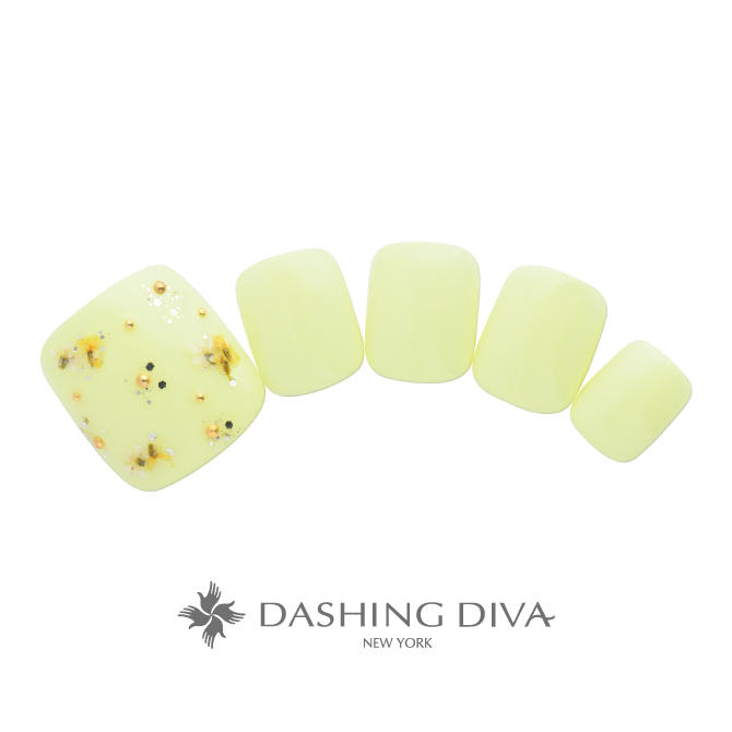 キュンと甘酸っぱいシトロンクリームに押し花を散らして(L03-L14)