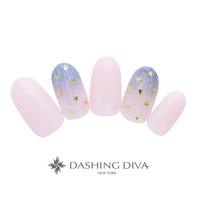 星が輝く春の夜明けは立体的アートで表情を楽しんで(L03-S12)